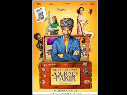 The Extraordinary Journey Of The Fakir: Dhanush's Hollywood debut to release in India on 21 June The Extraordinary Journey Of The Fakir: Dhanush's Hollywood debut to release in India on 21 June