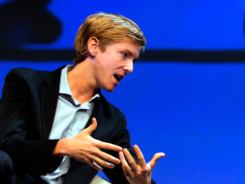 Chris Hughes, co-founder of Facebook. Image: Reuters