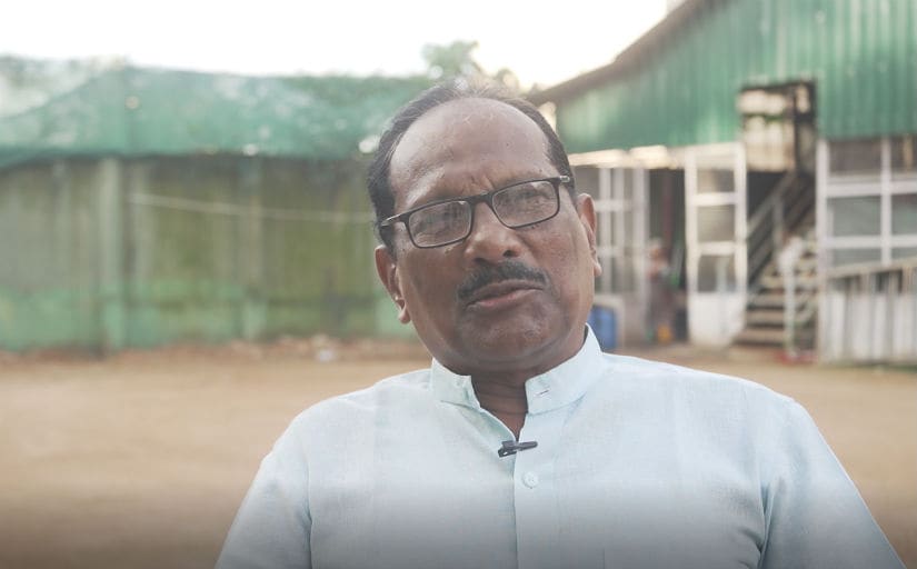 Former Indian national team goalkeeper Victor Majila speaking to Firstpost