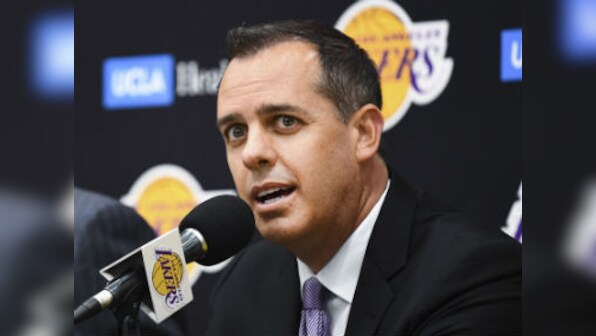 NBA: New Los Angeles Lakers coach Frank Vogel calls for a sense of 'togetherness' in wake of team's downward spiral