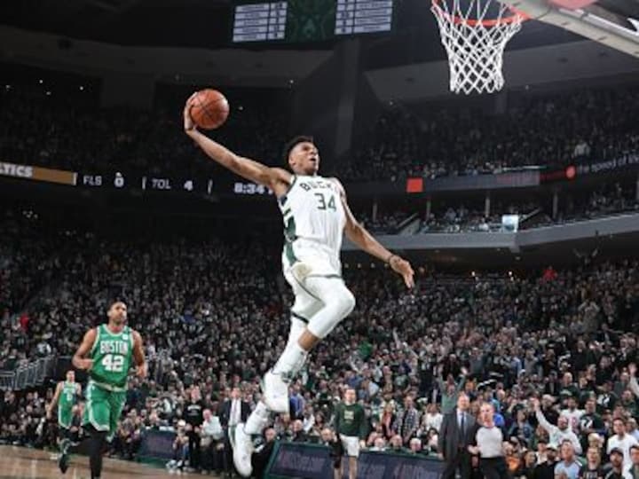 NBA Playoffs 2019: Giannis Antetokounmpo stars as Bucks rout Celtics to storm into first Eastern Conference final since 2001