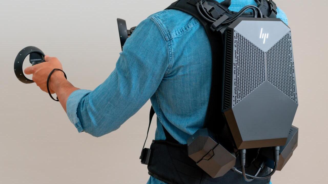 HP VR Backpack.