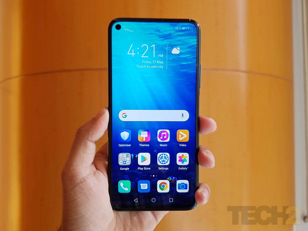 The Honor 20 Pro features a 6.4-inch Full HD+ LCD display. Image: tech2/Shomik