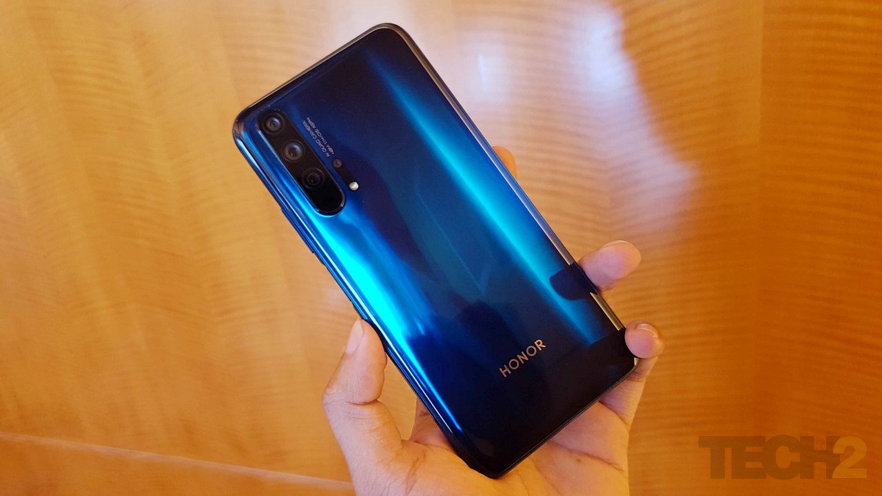 The Honor 20 Pro will likely be priced between Rs 40-45,000 in India. Image: tech2/Shomik
