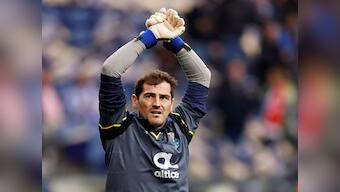 FC Porto goalkeeper Iker Casillas hospitalised after suffering heart attack during training session, is in stable condition