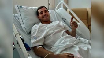 FC Porto goalkeeper Iker Casillas says 'everything was under control' after suffering heart attack during training