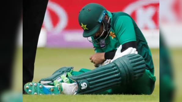 ICC Cricket World Cup 2019: Pakistan suffer injury scare as batsman Imam-ul-Haq retires hurt from fourth ODI against England