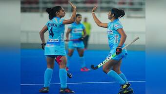 Lalremsiami and Navneet Kaur guide India past hosts South Korea in opening tie of women's hockey bilateral series