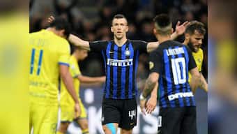 Serie A: Matteo Politano, Ivan Perisic score in either half as Inter Milan reclaim third spot with win over Chievo