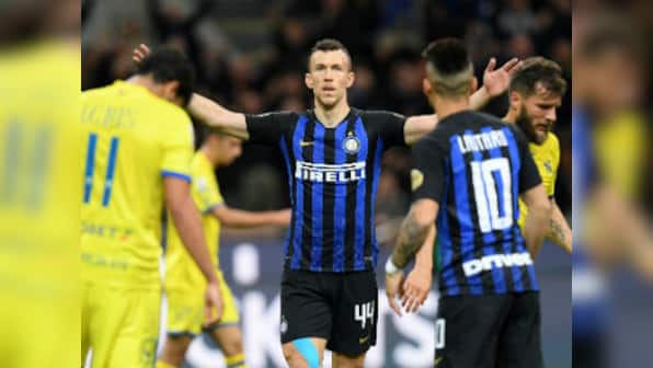 Serie A: Matteo Politano, Ivan Perisic score in either half as Inter Milan reclaim third spot with win over Chievo