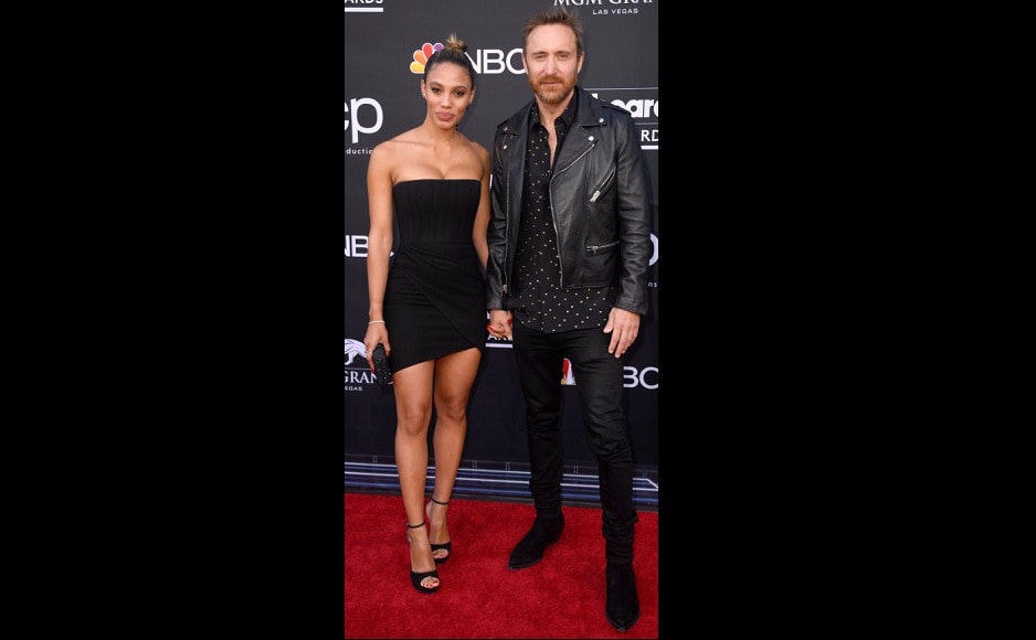Jessica Ledon and David Guetta attended the 2019 Billboard Music Awards together at the MGM Grand Garden Arena, on 1 May.