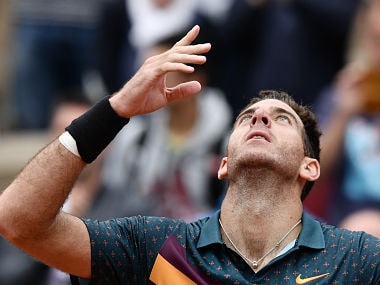 French Open 2019: Battling several injuries, Juan Martin Del Potro continues his fight after close contest against Yoshihito Nishioka