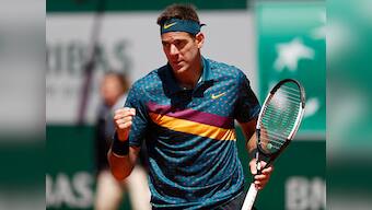 French Open 2019: Juan Martin del Potro says his main goal is to regain full fitness after dispatching Nicolas Jarry in first round