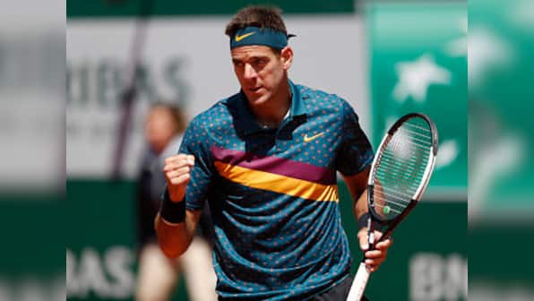 French Open 2019: Juan Martin del Potro says his main goal is to regain full fitness after dispatching Nicolas Jarry in first round