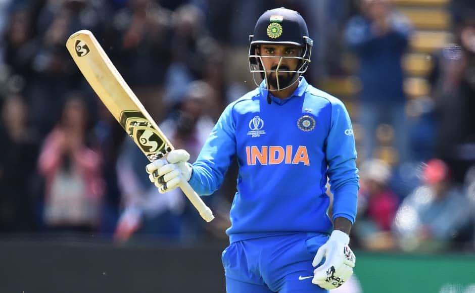 KL Rahul played an excellent innings, scoring 108 off 99 balls. AFP