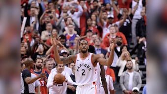 NBA Playoffs 2019: Kawhi Leonard leads Toronto Raptors to gritty overtime win over Milwaukee Bucks in Game 3