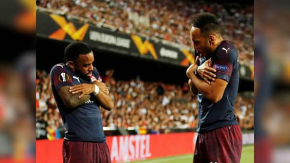 Europa League: Arsenal thrash Valencia 7-3 on aggregate to set up all-English final with London rivals Chelsea