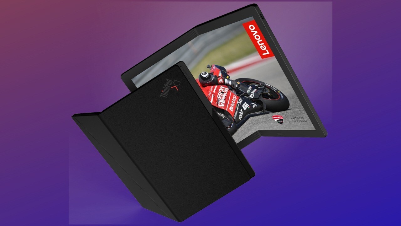 Lenovo just previewed the worlds first all-screen foldable laptop, arrives in 2020