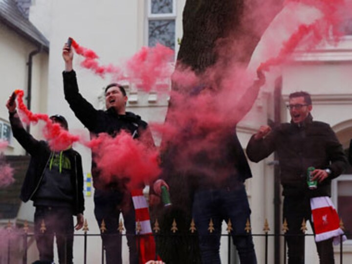 Champions League: Spanish police detain six Liverpool fans ahead of semi-final clash against Barcelona