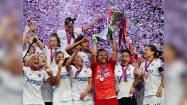 Women's Champions League: Ada Hegerberg's hat-trick helps Lyon hammer Barcelona 4-1, win fourth consecutive title