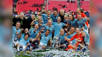 Women’s FA Cup: Manchester City wrap up domestic double with comfortable victory over valiant West Ham United