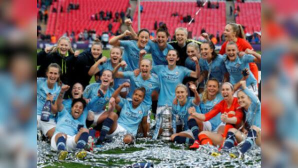 Women’s FA Cup: Manchester City wrap up domestic double with comfortable victory over valiant West Ham United