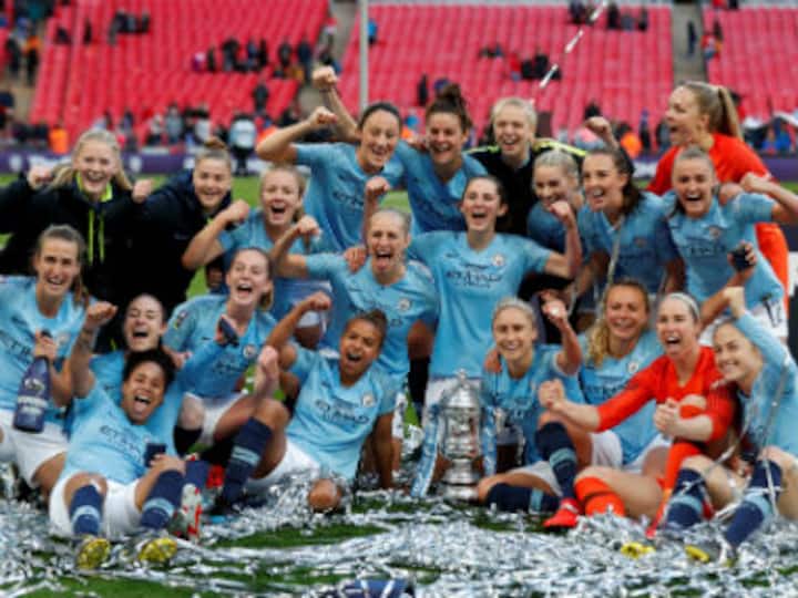 Women’s FA Cup: Manchester City wrap up domestic double with comfortable victory over valiant West Ham United