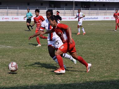 Indian Women's League 2019: Captain Bala Devi bags six as rampant Manipur Police put 10 past Bangalore United Indian Women's League 2019: Captain Bala Devi bags six as rampant Manipur Police put 10 past Bangalore United