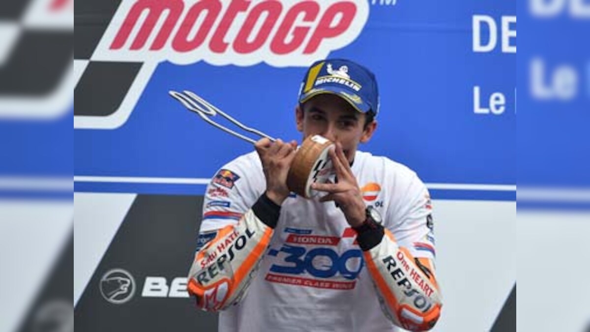 France MotoGP 2019: Marc Marquez secures Honda's 300th victory in division as younger brother Alex takes Moto2 race