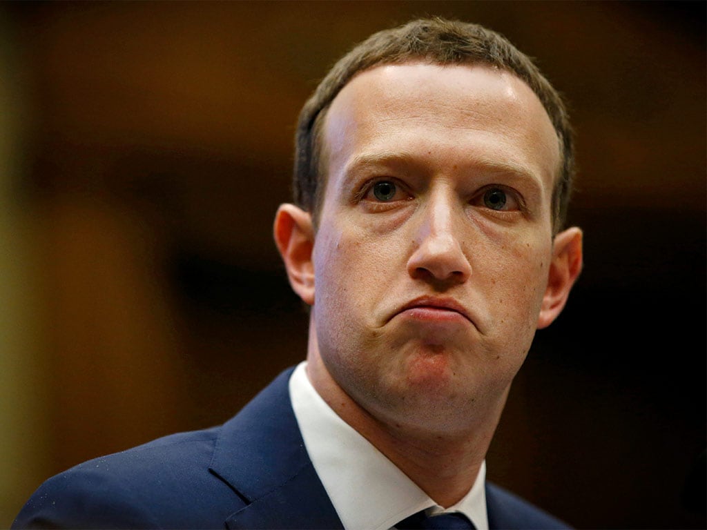 Facebook CEO Mark Zuckerberg. Reuters