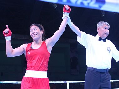 Women's World Boxing Championships 2019: MC Mary Kom through to quarter-finals with hard-fought win, Saweety Boora eliminated Women's World Boxing Championships 2019: MC Mary Kom through to quarter-finals with hard-fought win, Saweety Boora eliminated