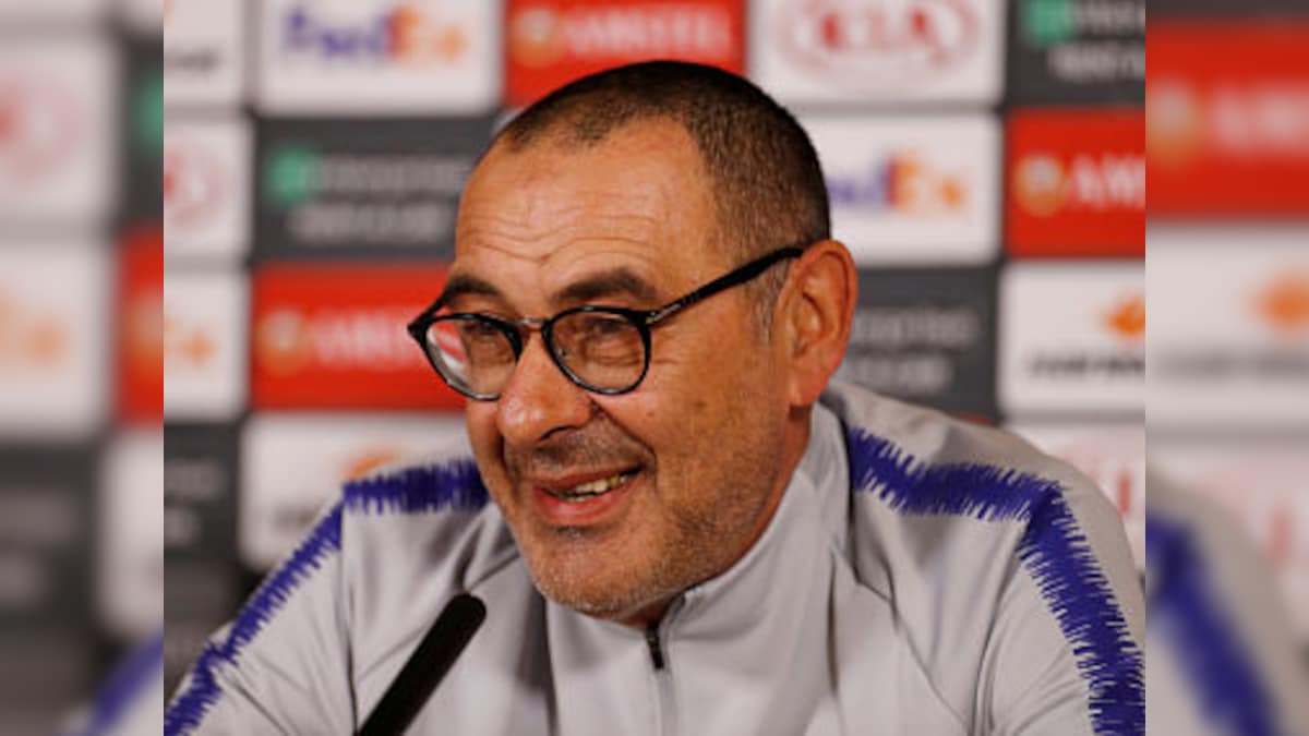 Europa League: Chelsea coach Maurizio Sarri hails Premier League as 'best in the world' after reaching final