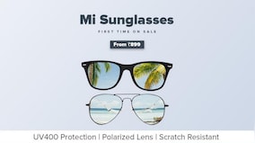 Xiaomi announces Mi Sunglasses in India starting at a price of Rs 899