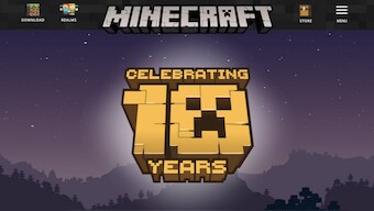 Minecraft is now playable on your web browser in celebration of its 10 anniversary