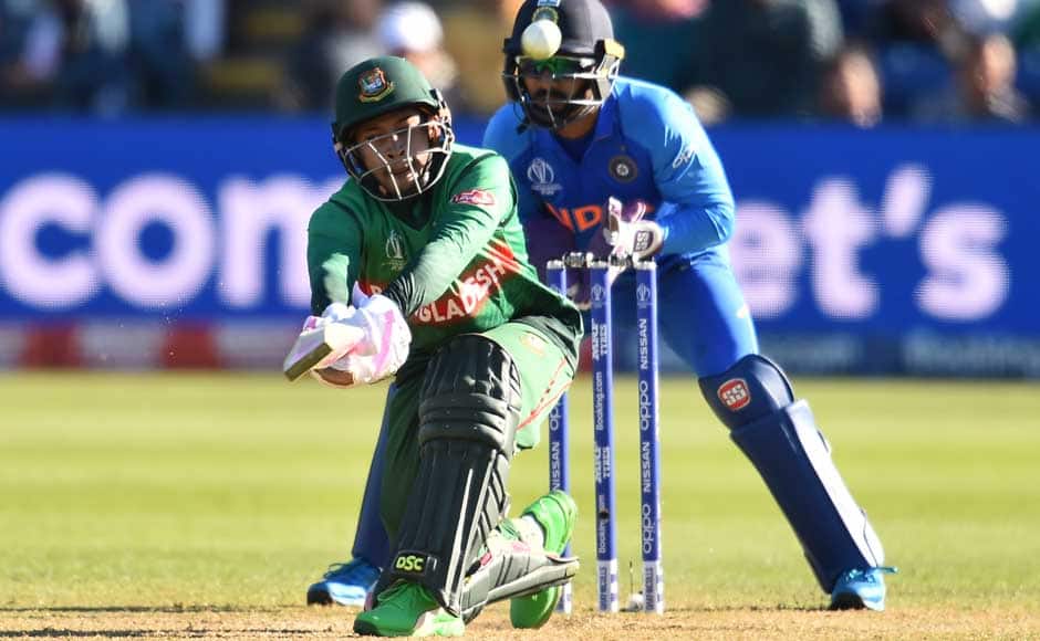 Bangladesh tried to reply with the necessary intensity required to chase down India's mammoth total, with Liton Das (73) and Mushfiqur Rahim (90) putting together a decent partnership. AFP
