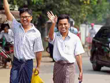 Sentenced to 7 years in prison and jailed for over 500 days, it's been a long fight for freedom for Reuters journalists Wa Lone and Kyaw Soe Oo Sentenced to 7 years in prison and jailed for over 500 days, it's been a long fight for freedom for Reuters journalists Wa Lone and Kyaw Soe Oo