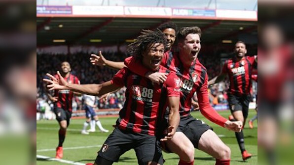 Premier League: Nathan Ake's late winner for Bournemouth dents nine-man Tottenham's top-four chances