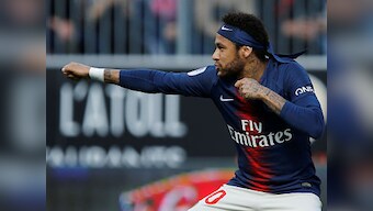 Ligue 1: Neymar helps Paris Saint-Germain end three-match losing streak with win at Angers; Monaco slip closer to relegation