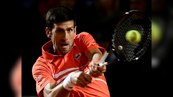 Italian Open 2019: Novak Djokovic downs Juan Martin Del Potro in thriller to set up semi-final clash with Diego Schwartzman