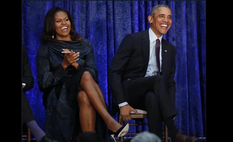 Former President Barack Obama and the former first lady Michelle Obama have a multiyear production deal with Netflix to produce shows and films. Image Source: Twitter