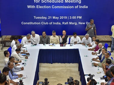 Count VVPAT slips first in five polling stations in each seat, all in case of discrepancies, say Opposition parties to Election Commission Count VVPAT slips first in five polling stations in each seat, all in case of discrepancies, say Opposition parties to Election Commission