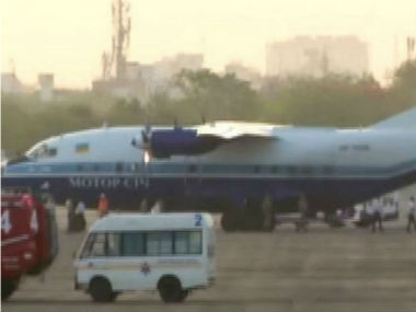 Indian Air Force intercepts Antonov-12 cargo plane trespassing into Indian territory from Pakistan Indian Air Force intercepts Antonov-12 cargo plane trespassing into Indian territory from Pakistan