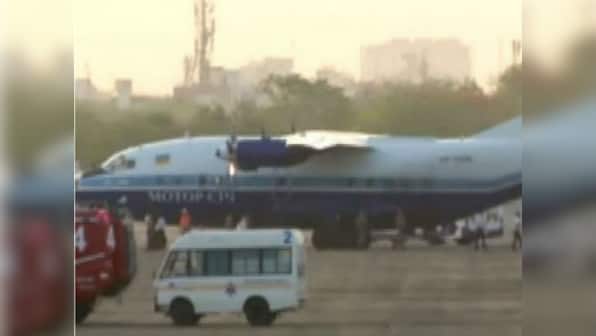Indian Air Force intercepts Antonov-12 cargo plane trespassing into Indian territory from Pakistan