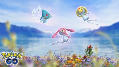 Pokémon GO: Azelf, Mesprit and Uxie are joining regional raids across the world