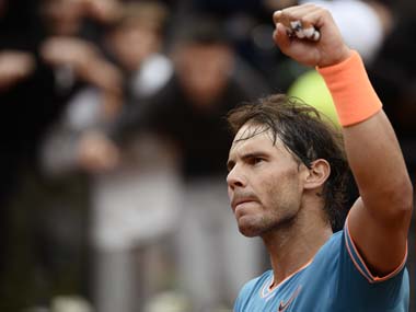 Italian Open 2019: Rafael Nadal beats Stefanos Tsitsipas to enter 50th Masters final; Johanna Konta stuns sixth-seeded Kiki Bertens Italian Open 2019: Rafael Nadal beats Stefanos Tsitsipas to enter 50th Masters final; Johanna Konta stuns sixth-seeded Kiki Bertens