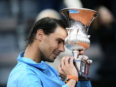 Italian Open 2019: Rafael Nadal beats Novak Djokovic to win record 34th Masters crown, Karolina Pliskova defeats Johanna Konta