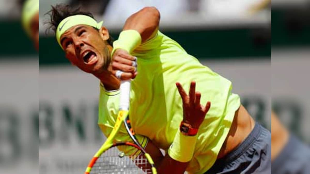 French Open 2019: Rafael Nadal, Roger Federer through to third round after straight-sets wins; Stefanos Tsitsipas battles through