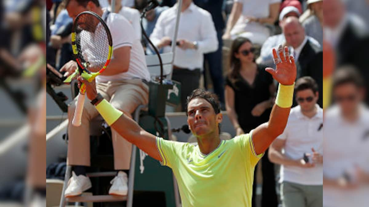 French Open 2019: Rafael Nadal begins title defence with straight sets win over World No 184 Yannick Hanfmann