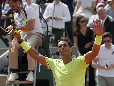 French Open 2019: Rafael Nadal begins title defence with straight sets win over World No 184 Yannick Hanfmann French Open 2019: Rafael Nadal begins title defence with straight sets win over World No 184 Yannick Hanfmann