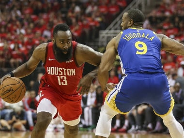 NBA Playoffs 2019: James Harden outduels Kevin Durant as resilient Rockets sneak past Warriors in overtime